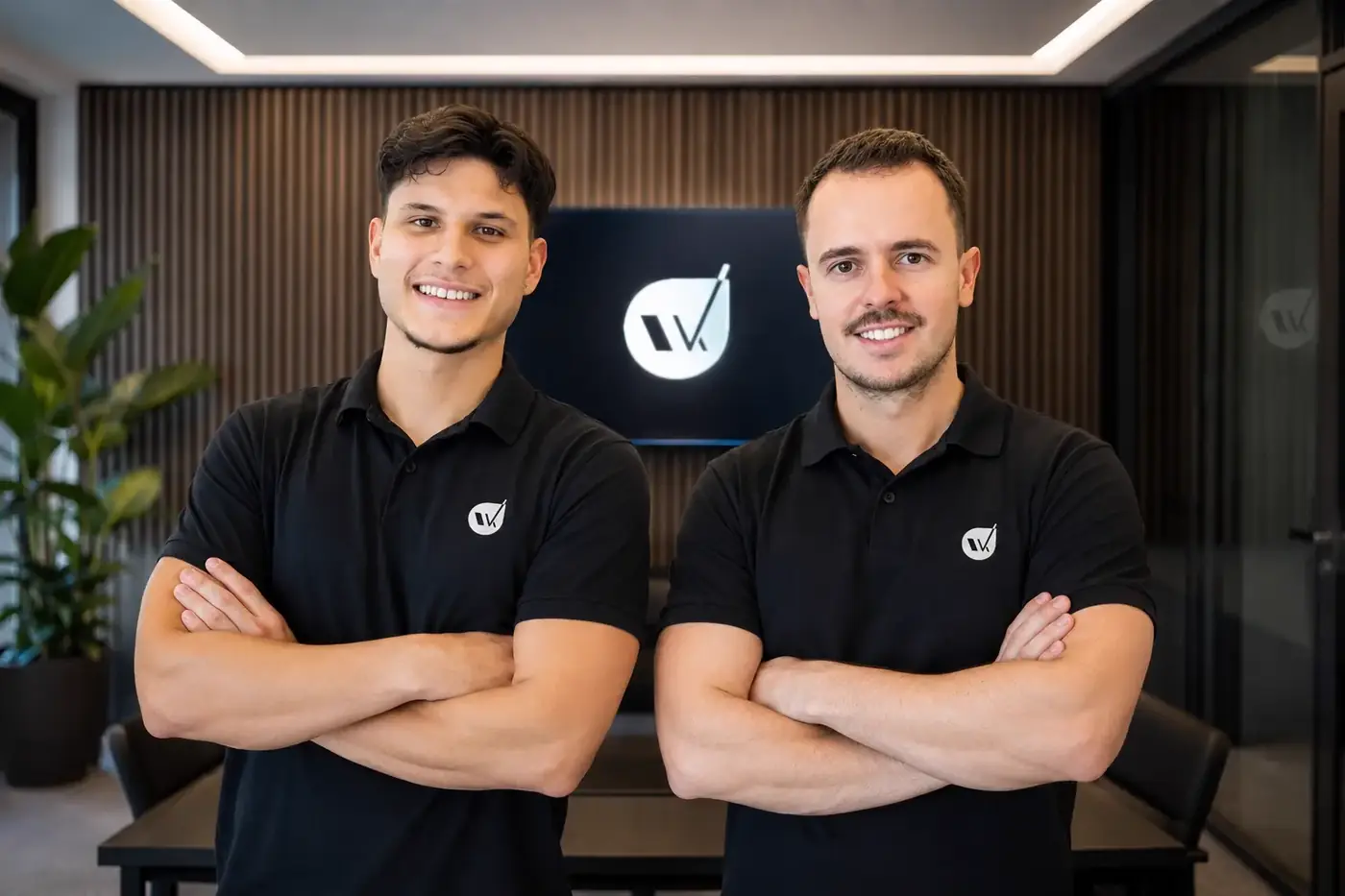 Das Team von One Marketing Vision im Büro